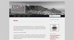 Desktop Screenshot of dplaw.co.za